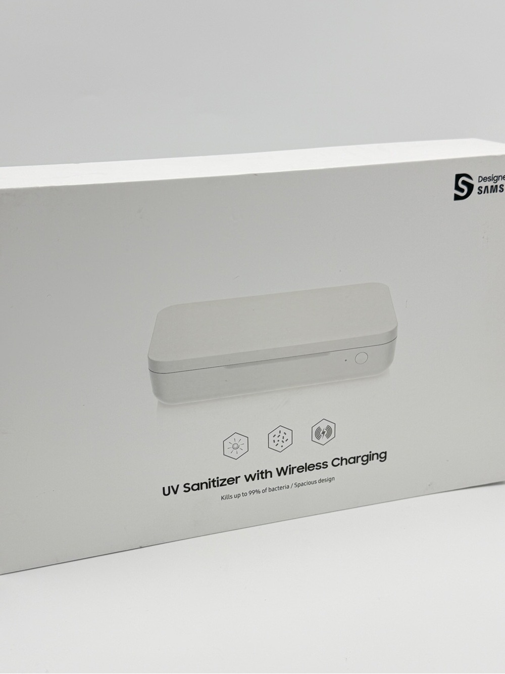New Samsung UV Sanitizer Wireless Charging Dock, GP-TOU020SACWU